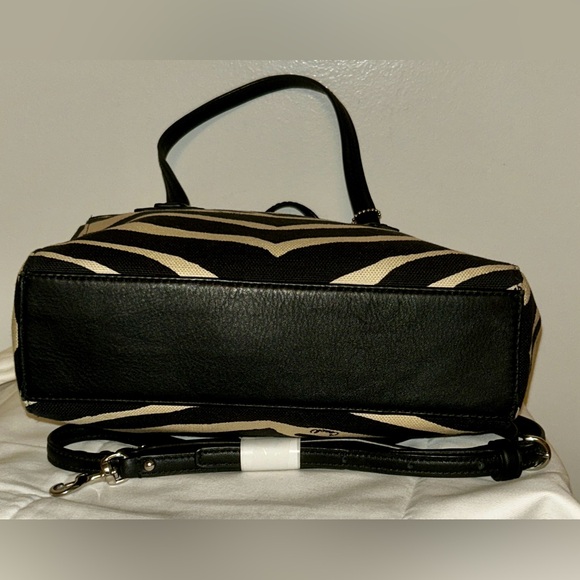 🦓 Coach Taylor Zebra Bette Mini Tote Crossbody Purse - Picture 4 of 6